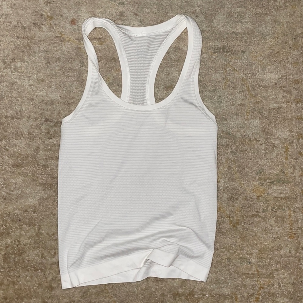 Lululemon swiftly tech racerback white